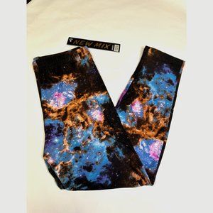 Nebula Galaxy Space Buttery soft Boutique Leggings Kids Small